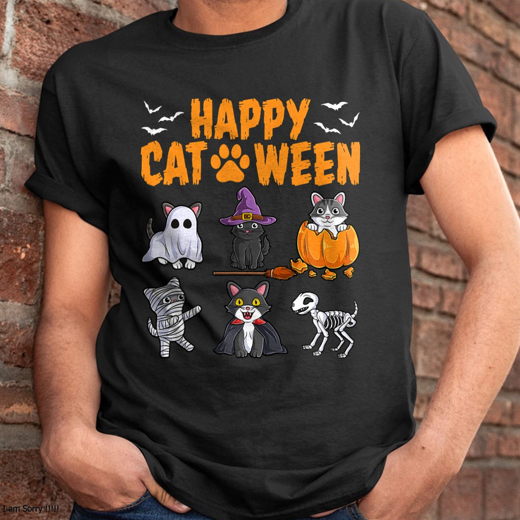 Halloween Cats & Kittens Tee, Sweatshirt & Hoodie