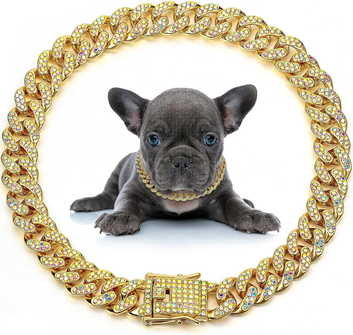 The Cuban Crystal Chain Collar