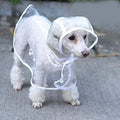Flauntly Paws Clear Rain Jacket for Dogs