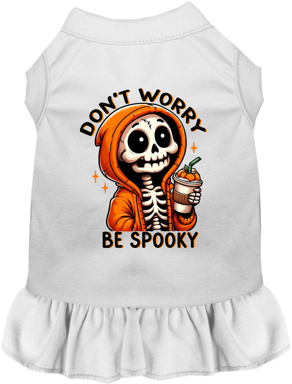 Don't Worry, Be Spooky — Halloween Pet Dress