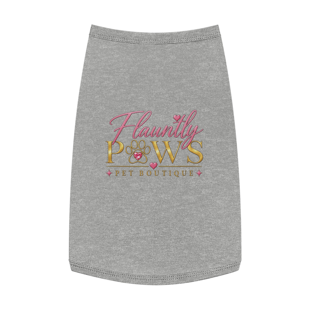 Custom Pet Tank Top | Flauntly Paws