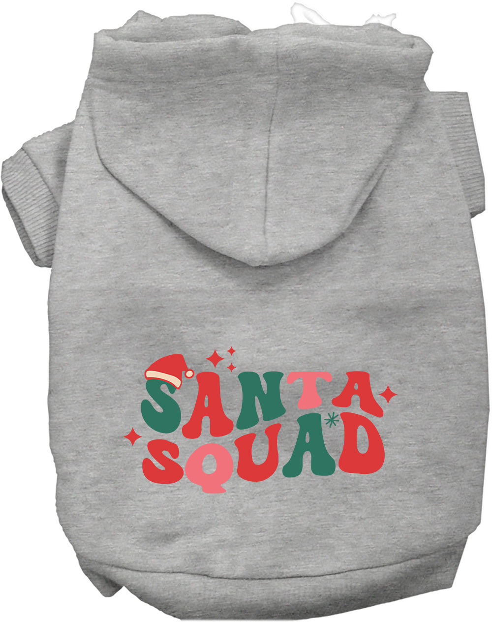 Santa Squad Christmas Pet Hoodie