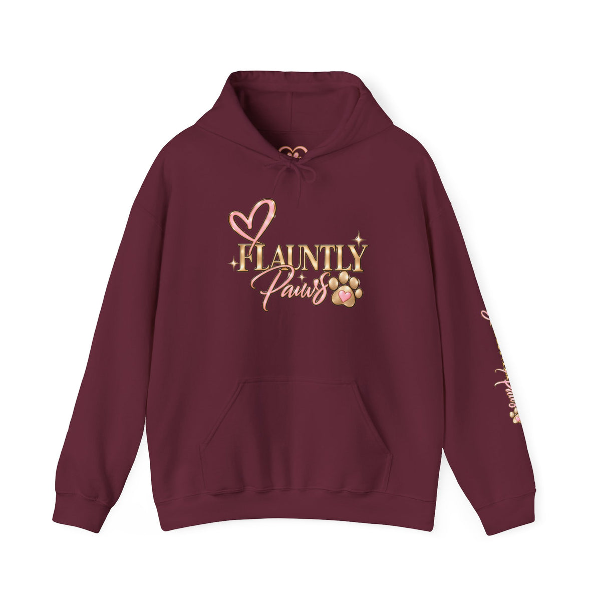Flauntly Paws Heavy Blend Hoodie