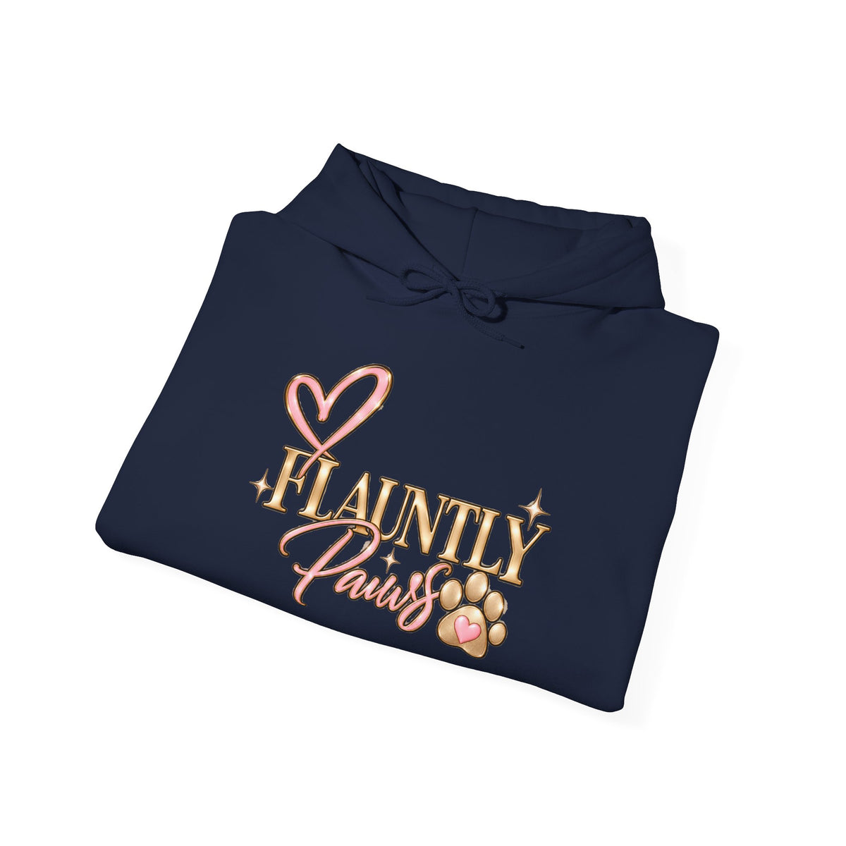 Flauntly Paws Heavy Blend Hoodie