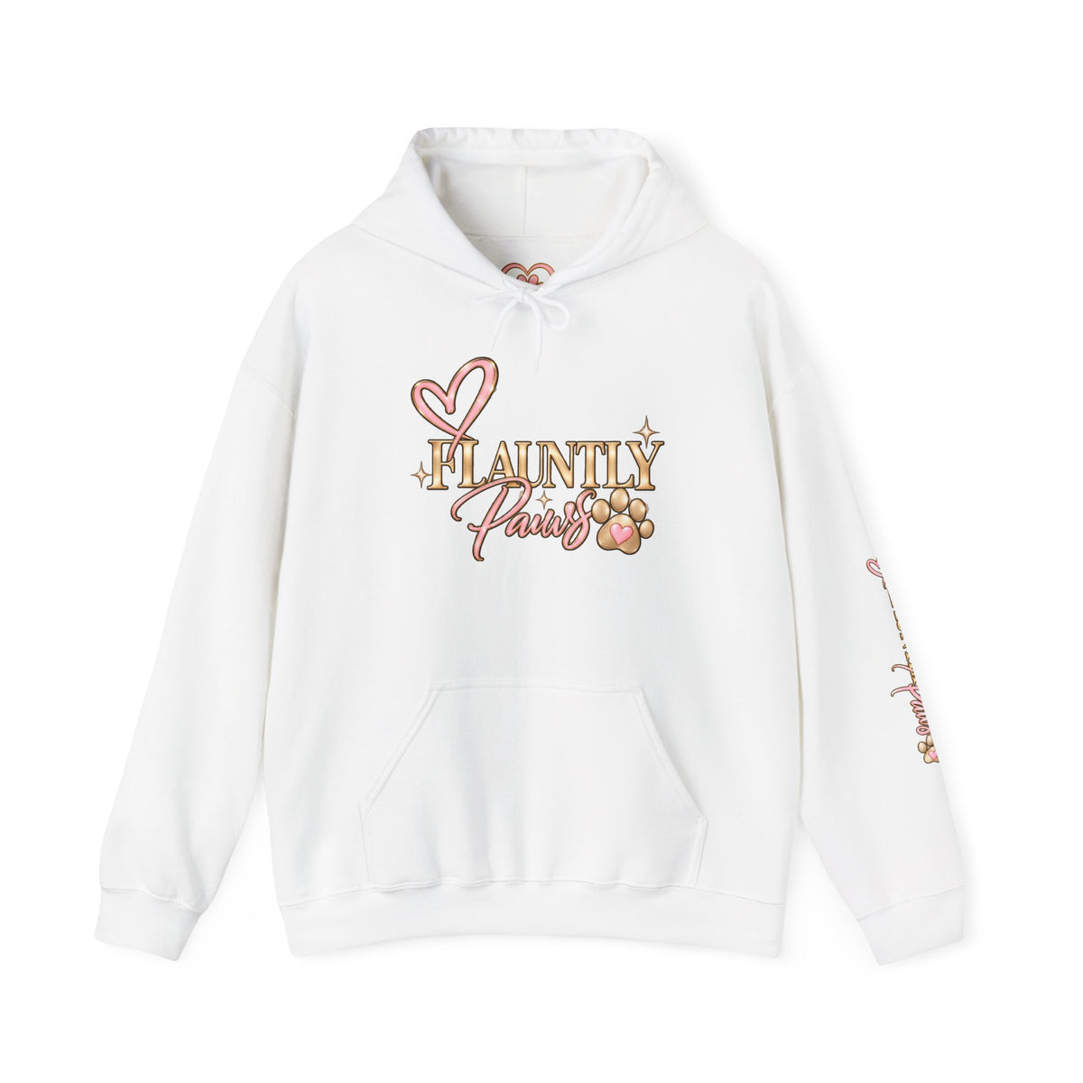 Flauntly Paws Heavy Blend Hoodie
