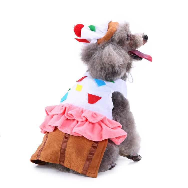 Dog Halloween Costume Sweater | Holiday Pet Outfit | Sizes S–XL