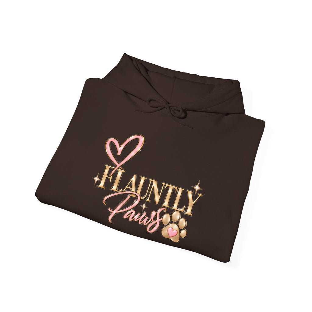 Flauntly Paws Heavy Blend Hoodie