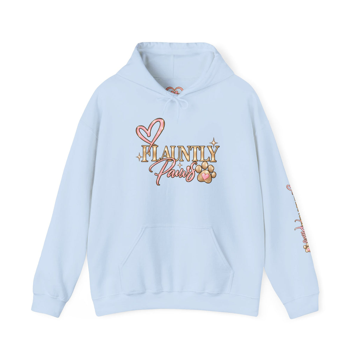 Flauntly Paws Heavy Blend Hoodie