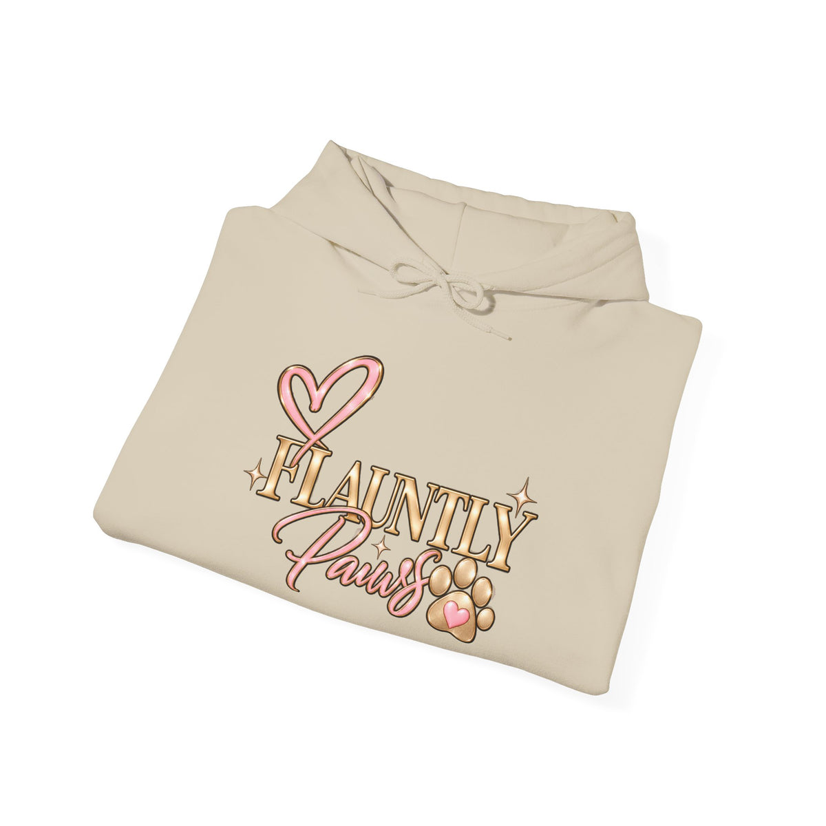 Flauntly Paws Heavy Blend Hoodie