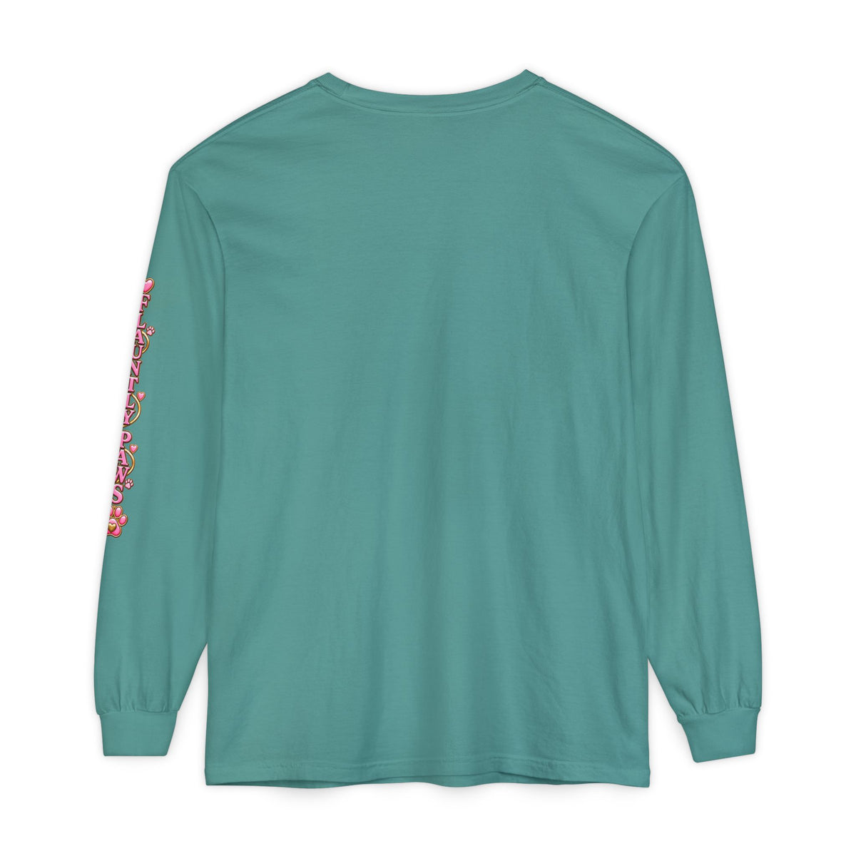 Garment-Dyed Long Sleeve Tee | Flauntly Paws