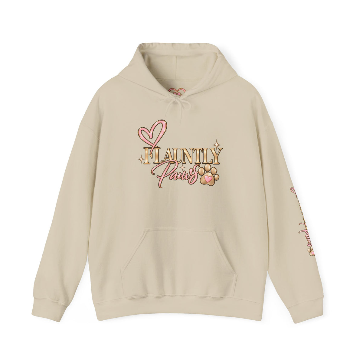 Flauntly Paws Heavy Blend Hoodie