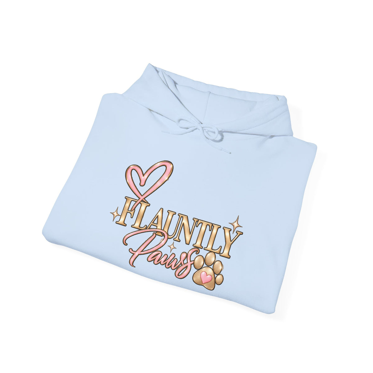 Flauntly Paws Heavy Blend Hoodie
