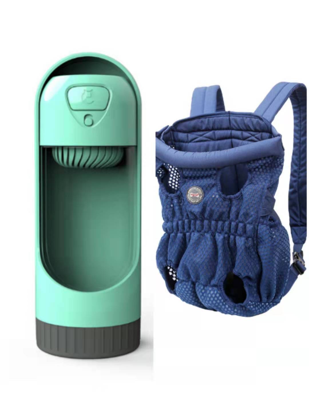 Hands-Free Pet Carrier Backpack | Breathable Mesh Travel Bag for Cats & Dogs