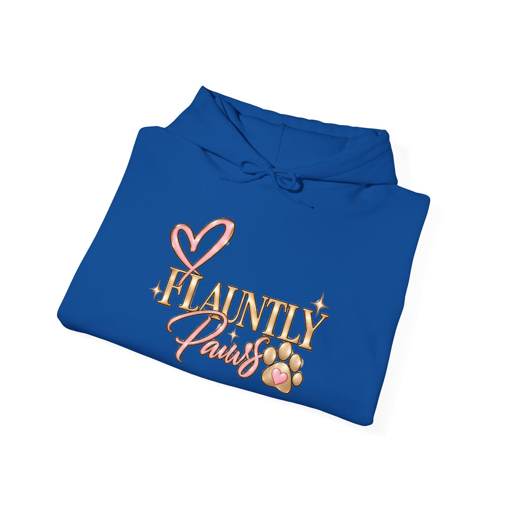 Flauntly Paws Heavy Blend Hoodie