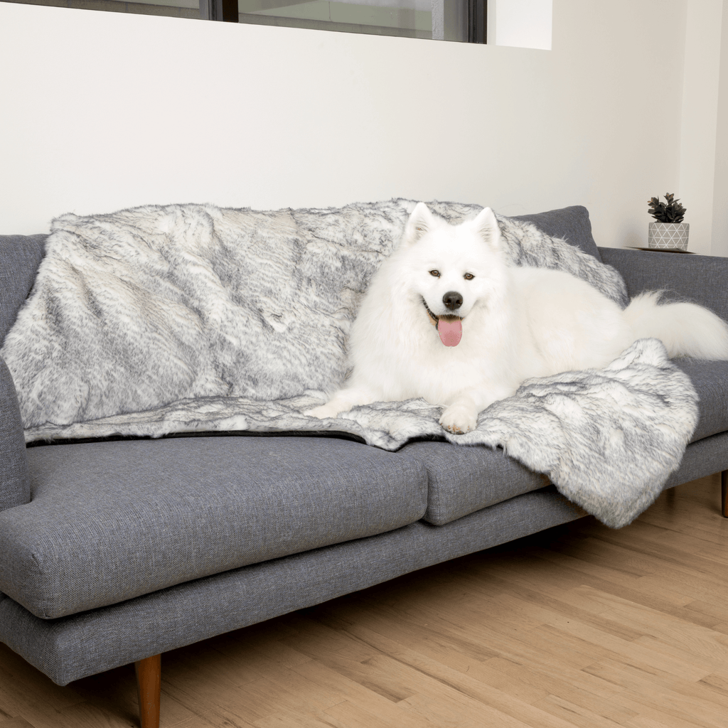 PupProtector™ Luxe Waterproof Faux Fur Blanket | Ultra Plush Arctic Fox
