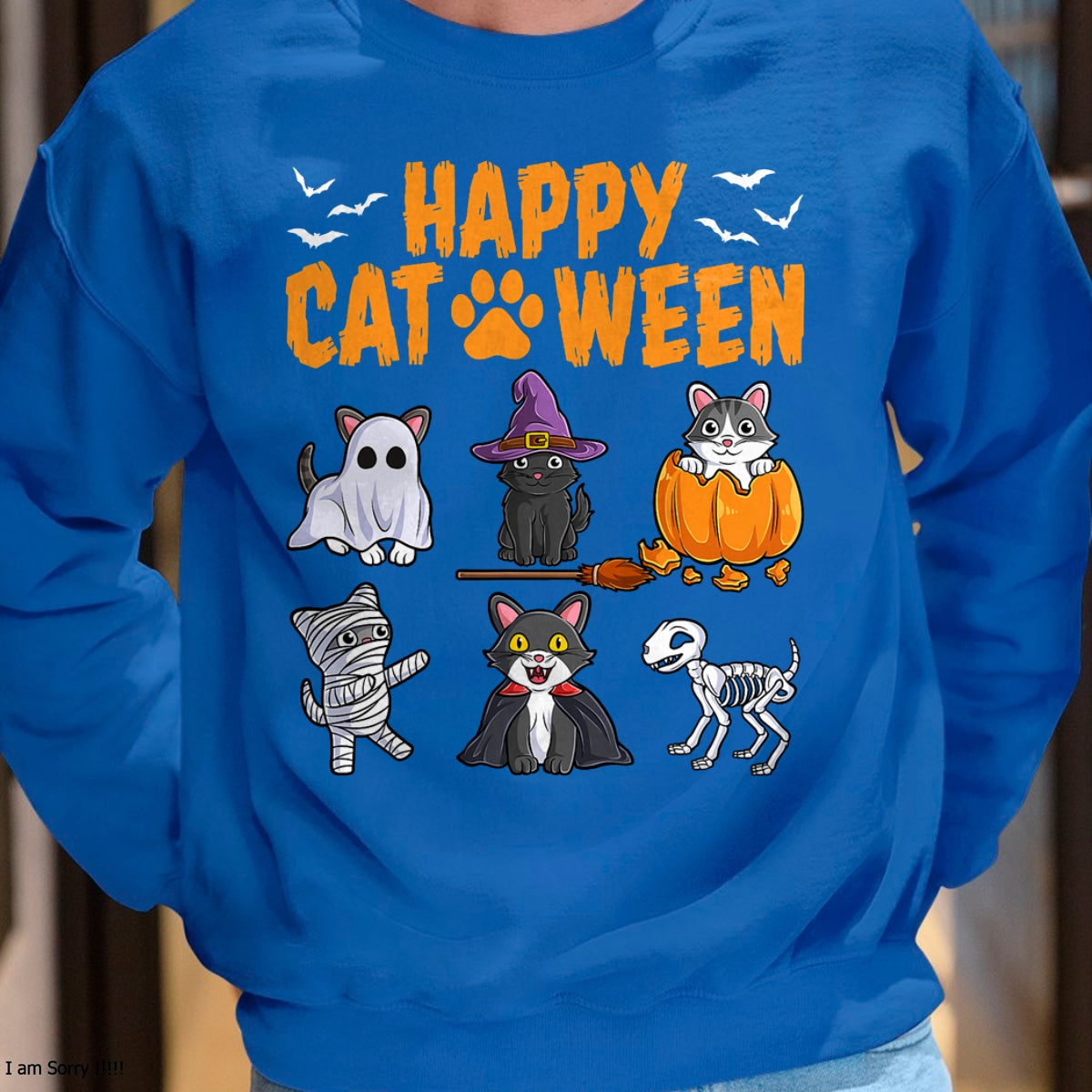 Halloween Cats & Kittens Tee, Sweatshirt & Hoodie