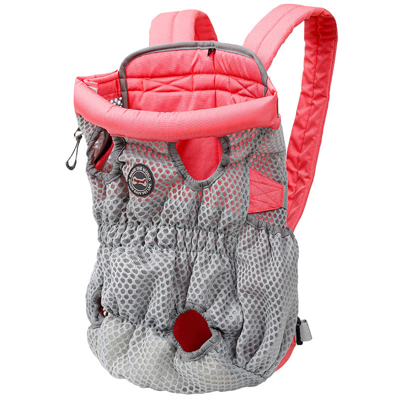 Hands-Free Pet Carrier Backpack | Breathable Mesh Travel Bag for Cats & Dogs