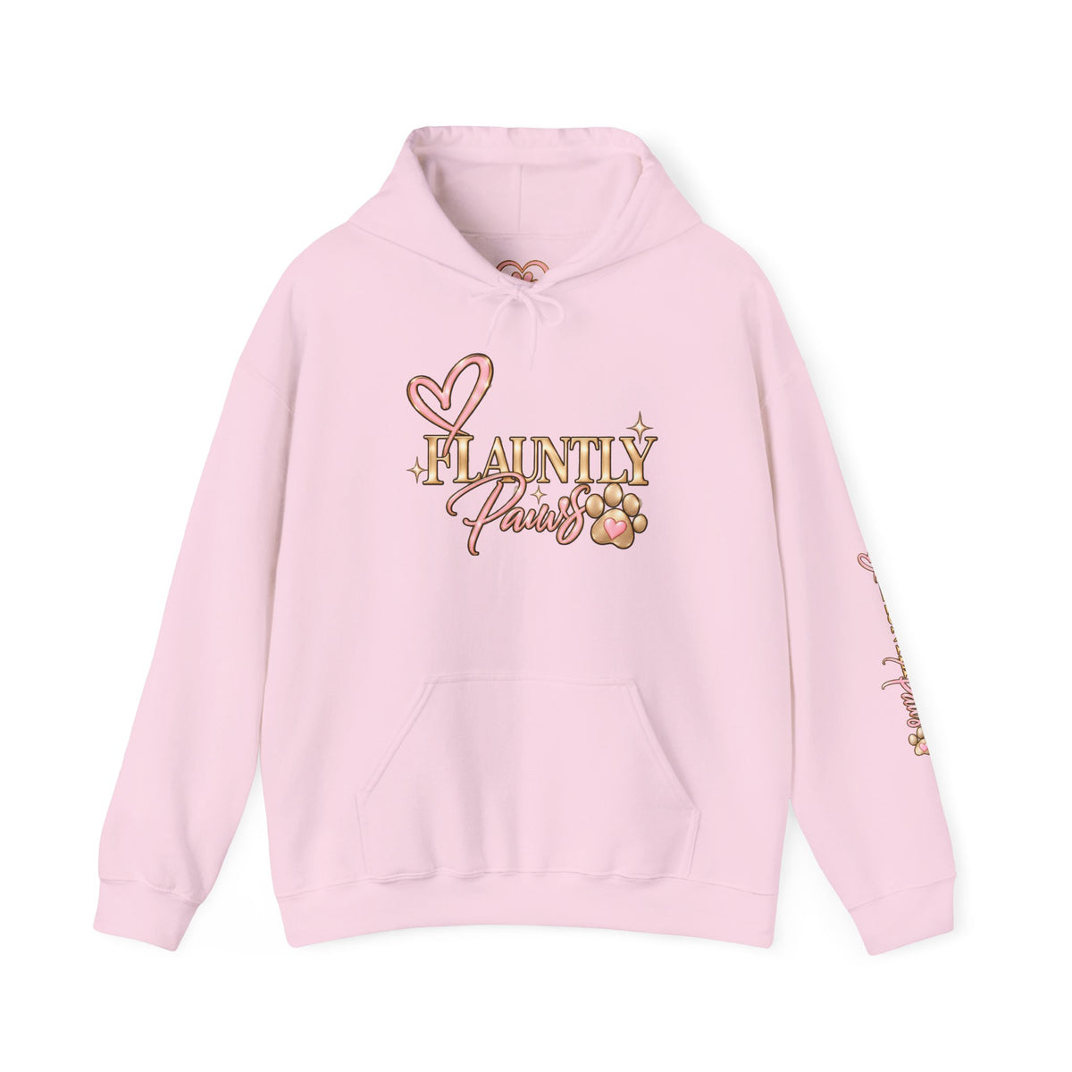 Flauntly Paws Heavy Blend Hoodie