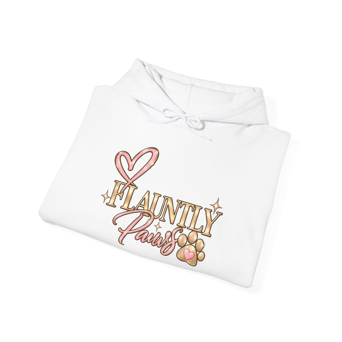 Flauntly Paws Heavy Blend Hoodie