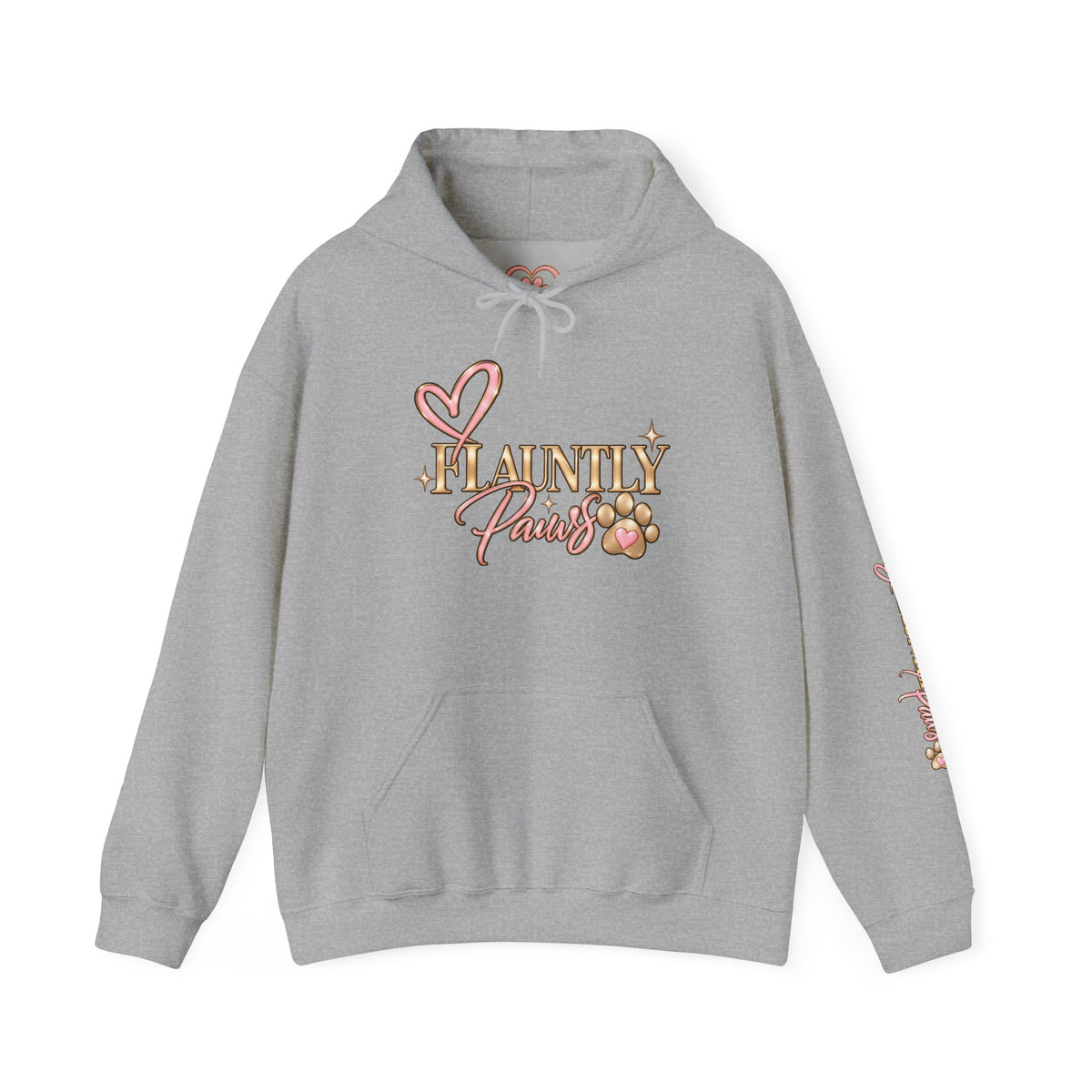 Flauntly Paws Heavy Blend Hoodie