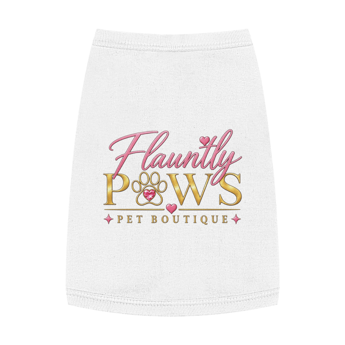 Custom Pet Tank Top | Flauntly Paws