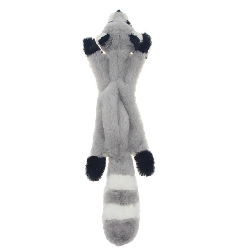 Animal Character Squeaky Plush Toy for Dogs & Cats