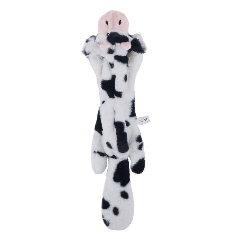 Animal Character Squeaky Plush Toy for Dogs & Cats