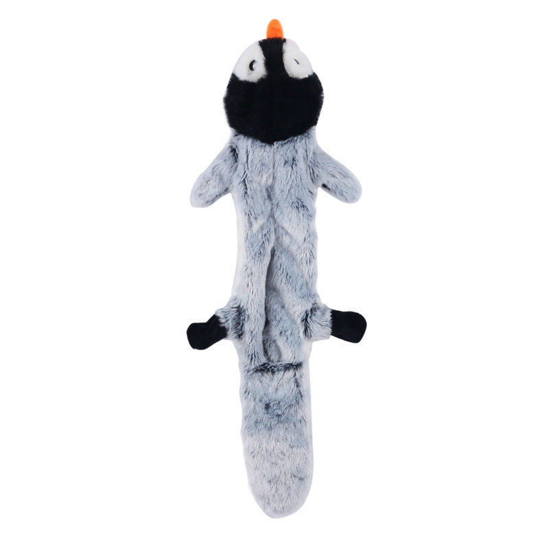 Animal Character Squeaky Plush Toy for Dogs & Cats