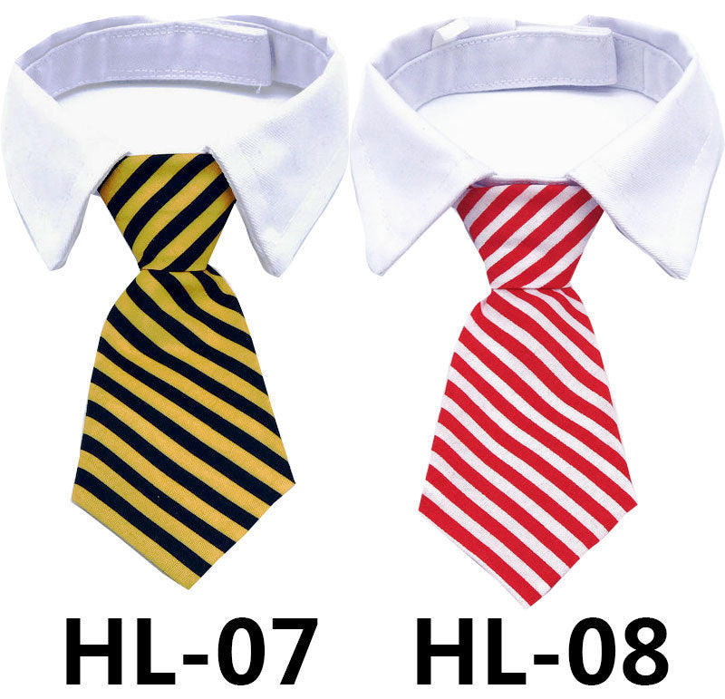 Flauntly Paws Silk Pet Tie for Dogs & Cats