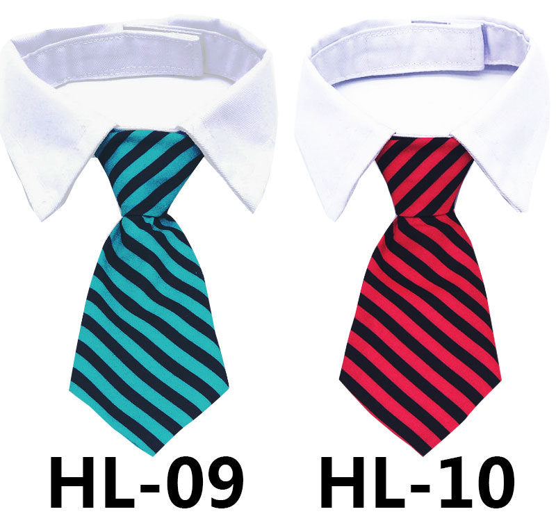 Flauntly Paws Silk Pet Tie for Dogs & Cats