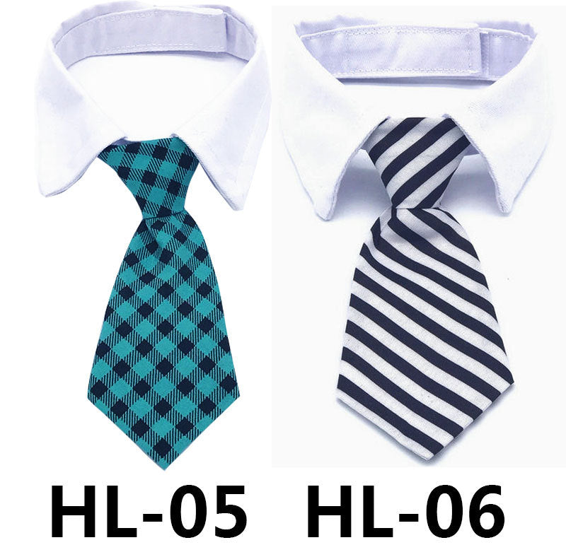 Flauntly Paws Silk Pet Tie for Dogs & Cats