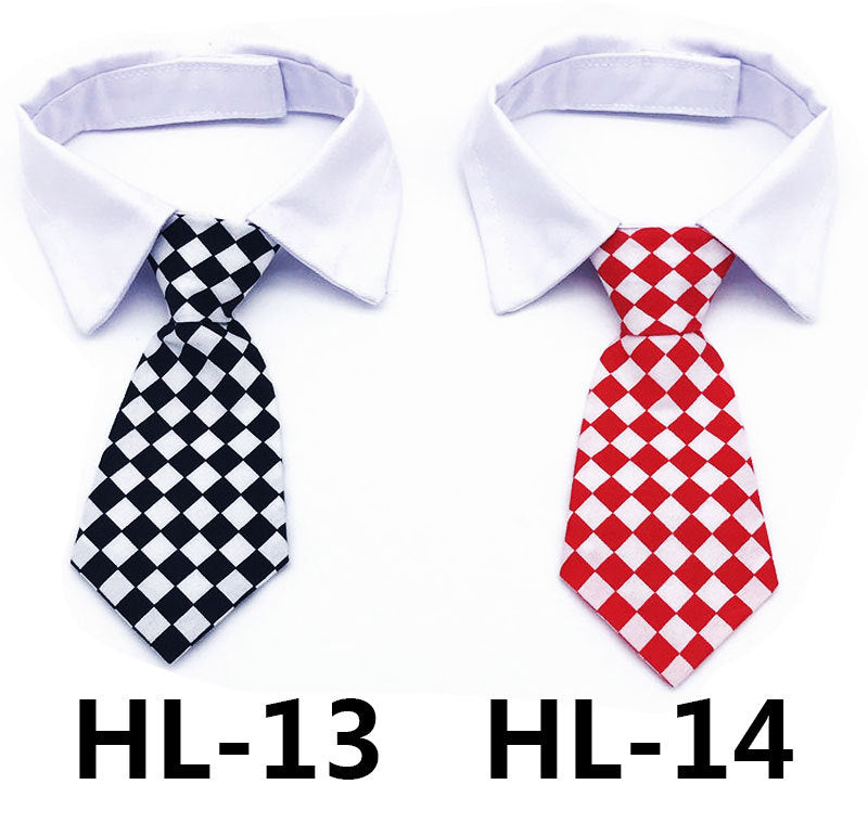 Flauntly Paws Silk Pet Tie for Dogs & Cats
