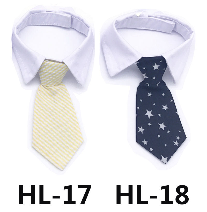 Flauntly Paws Silk Pet Tie for Dogs & Cats