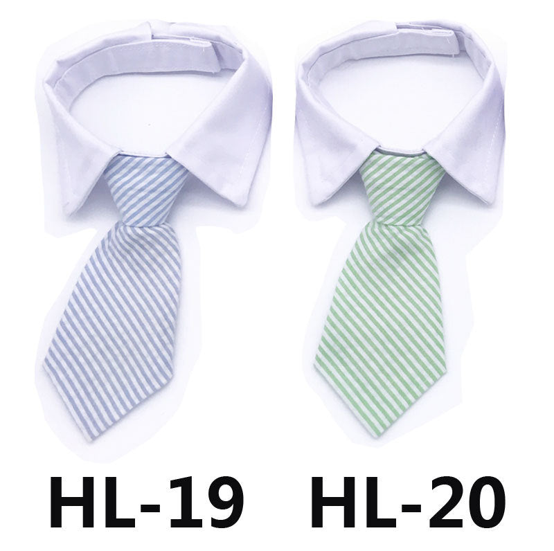 Flauntly Paws Silk Pet Tie for Dogs & Cats