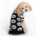 Skull Knit Dog Sweater | Halloween Style