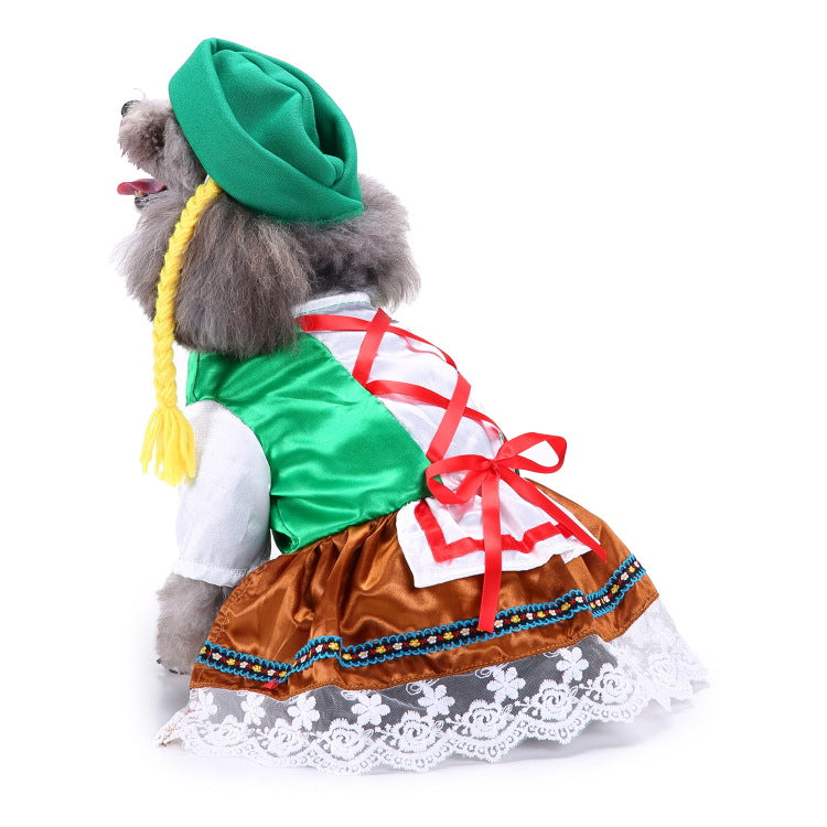 Dog Halloween Costume Sweater | Holiday Pet Outfit | Sizes S–XL