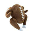 Turkey Bowl Dog Toy — Lulubelles Power Plush Squeaky Plush for Football & Thanksgiving (S, L, XL)