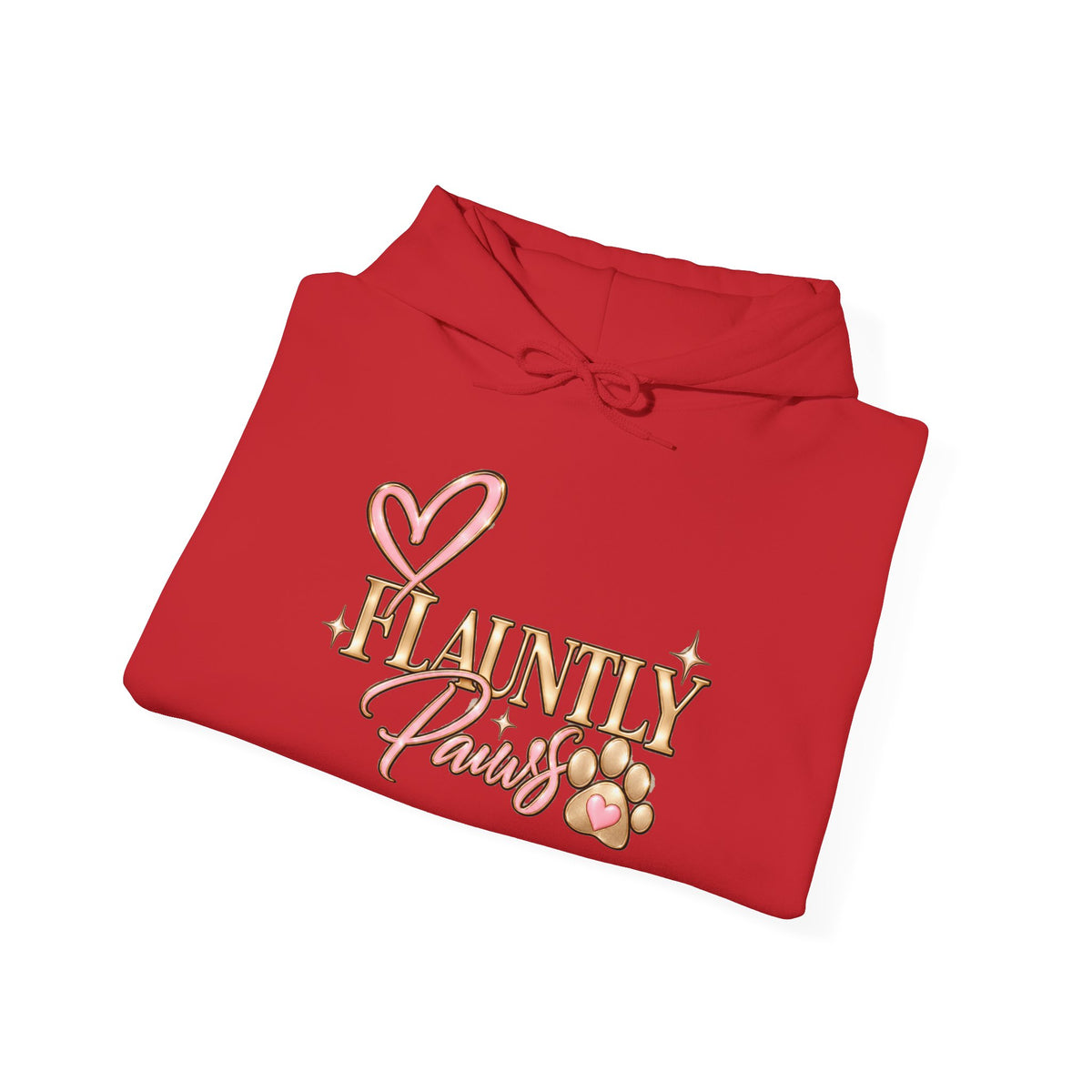 Flauntly Paws Heavy Blend Hoodie