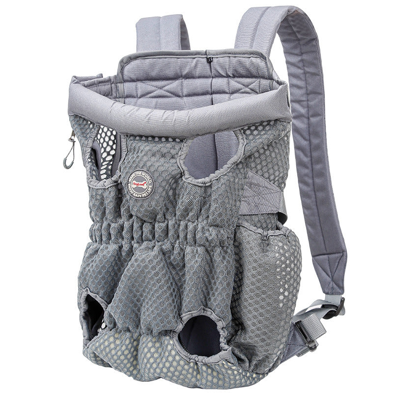 Hands-Free Pet Carrier Backpack | Breathable Mesh Travel Bag for Cats & Dogs