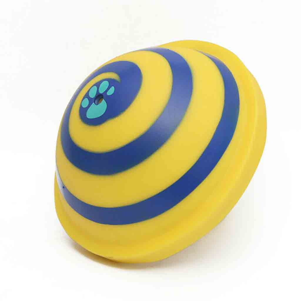 Squeaky Silicone Disc Dog Toy — Soft, Safe & Bouncy Indoor Play