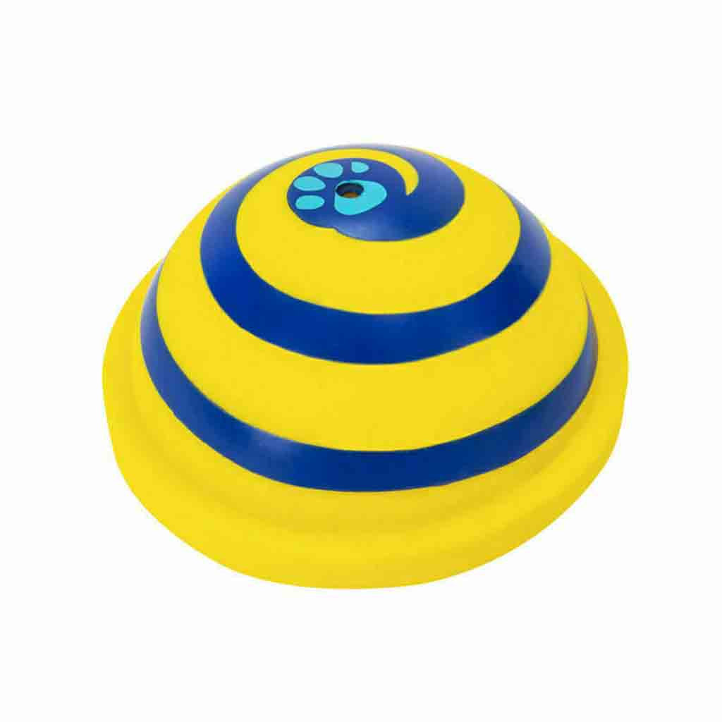 Squeaky Silicone Disc Dog Toy — Soft, Safe & Bouncy Indoor Play