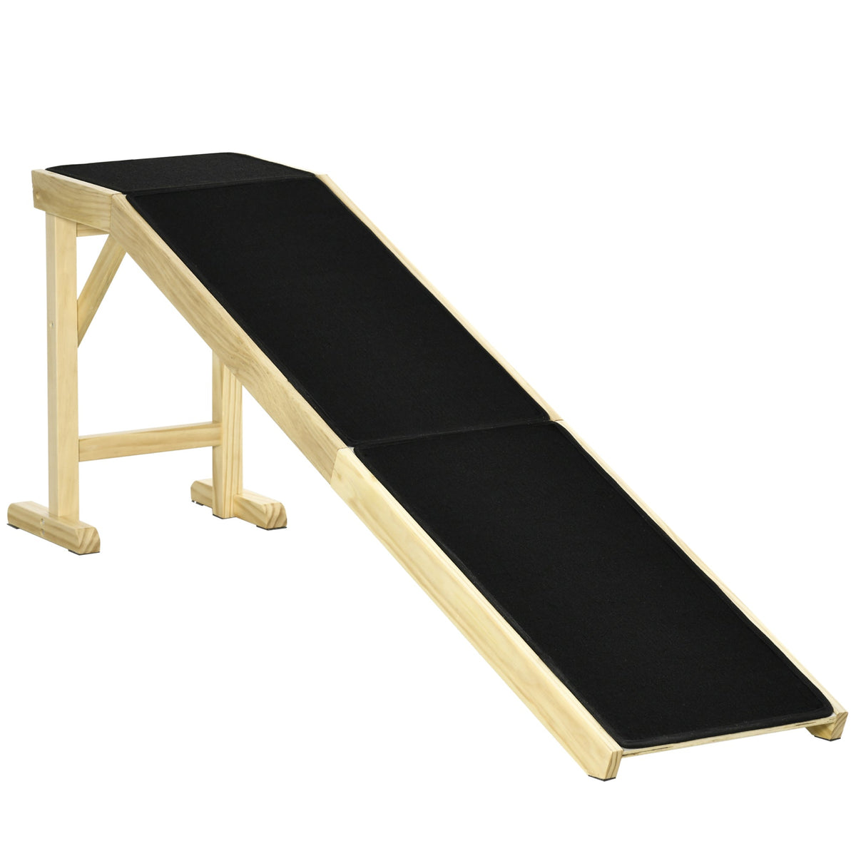 The Flauntly Paws Pine Ramp — Elegant Bed & Sofa Access Ramp for Dogs