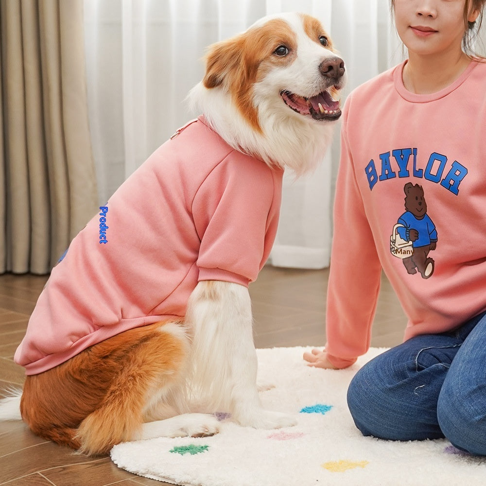 Fleece-Lined Parent-Child Pet Matching Set
