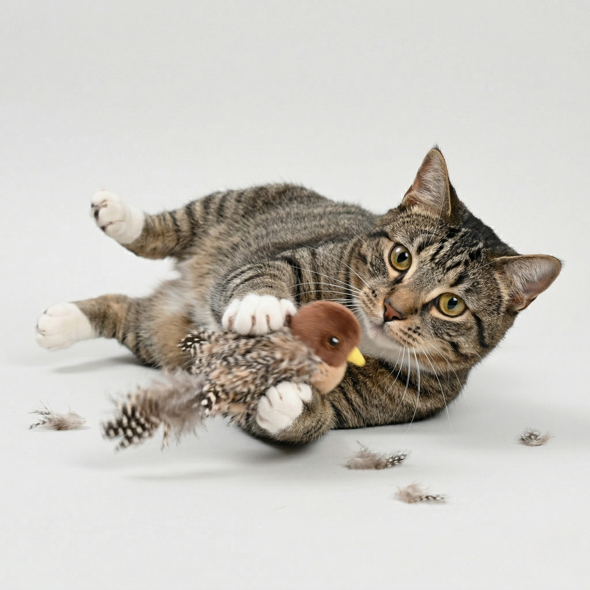 Flauntly Paws Flapping Bird Interactive Cat Toy