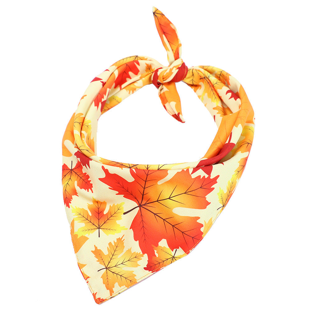 Thanksgiving Pet Bandana | Turkey & Fall Harvest Styles