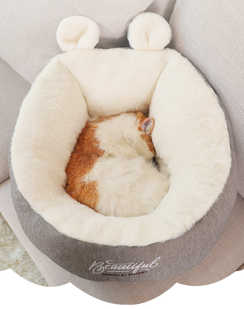 Cozy Dog Sleeping Bag Bed | Warm Soft Puppy Kennel Cushion