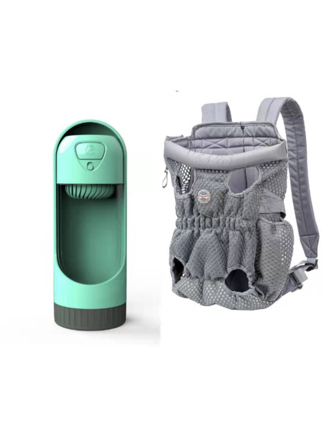 Hands-Free Pet Carrier Backpack | Breathable Mesh Travel Bag for Cats & Dogs