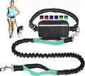 Reflective Running Leash Set with Waist Bag