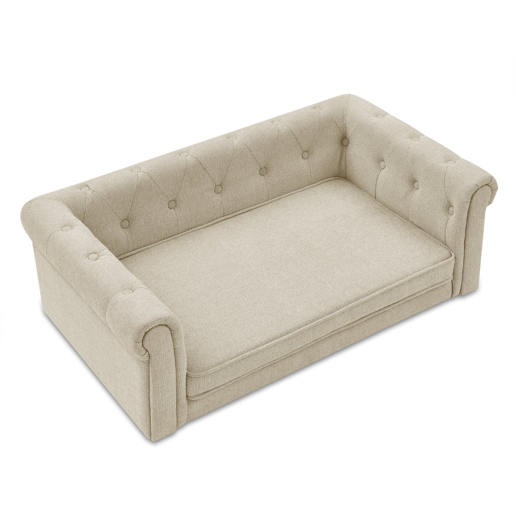 Elevated Pet Sofa Bed | Luxury Dog Couch for Medium & Large Dogs