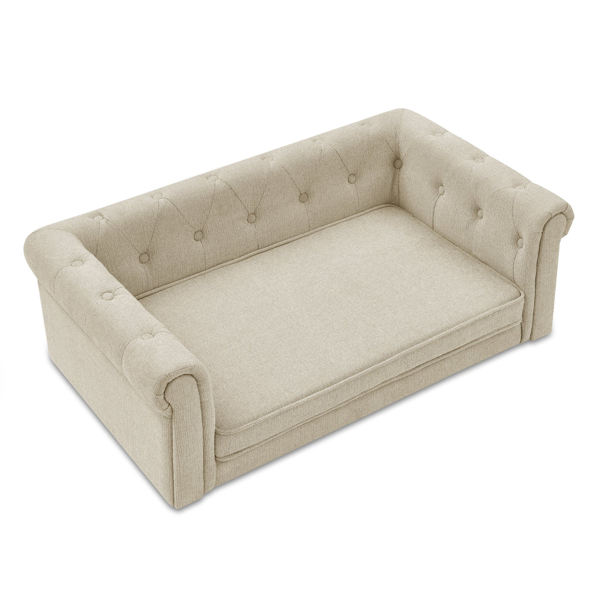 Elevated Pet Sofa Bed | Luxury Dog Couch for Medium & Large Dogs